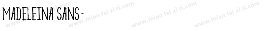 Madeleina Sans字体转换